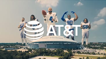 ATT Dallas Cowboys Commercial featuring Aerial Drone Video